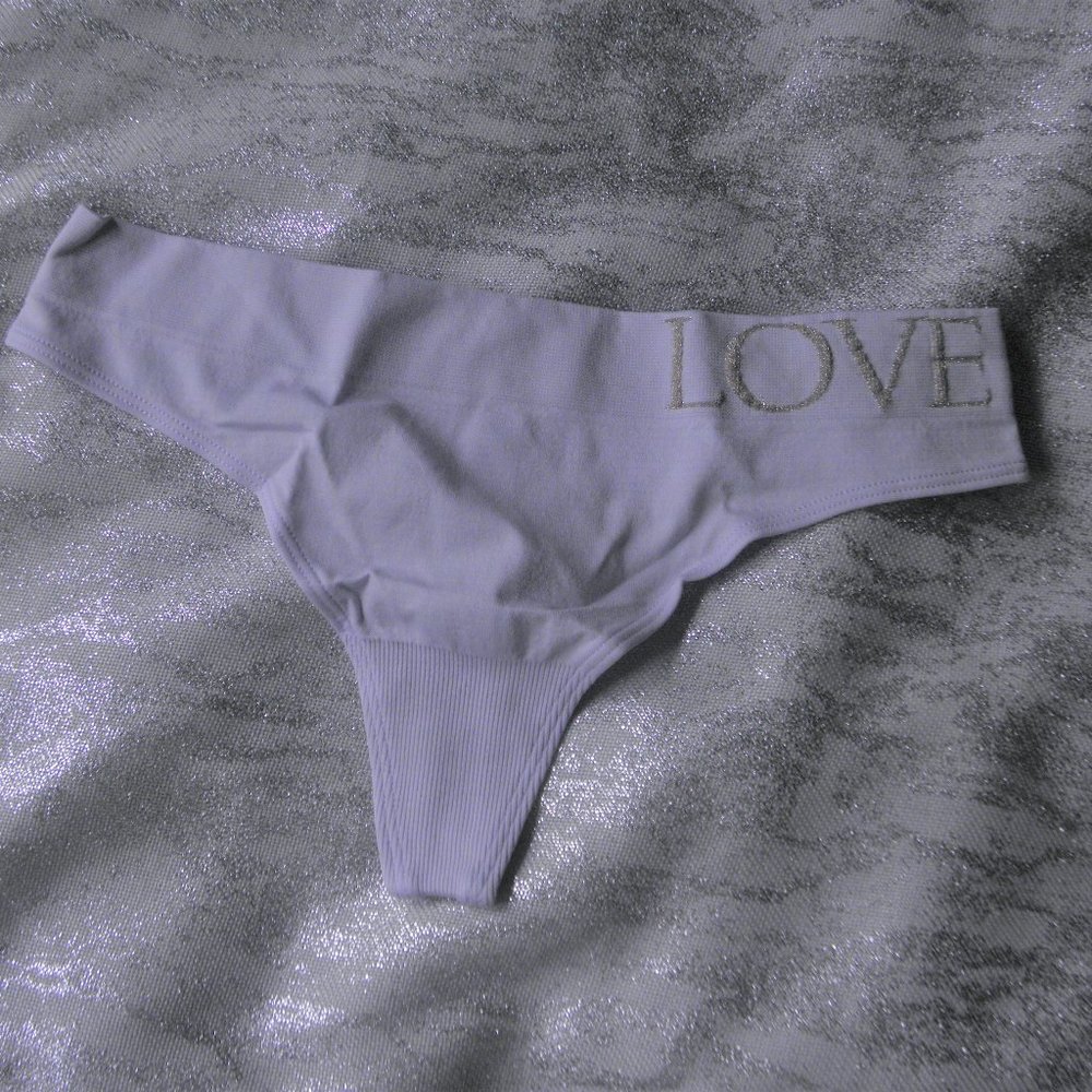 VS SEAMLESS LOGO WAIST THONG